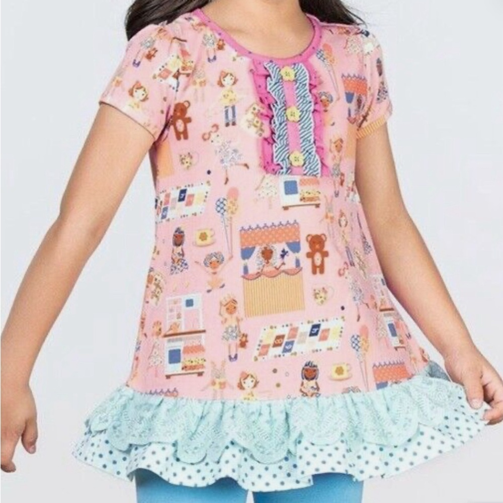 Matilda Jane ‘Puppet Show Top’.  Girls size 4.